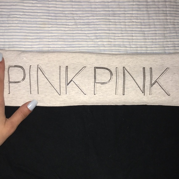 EUC: PINK High Waist Leggings Black - Picture 3 of 4